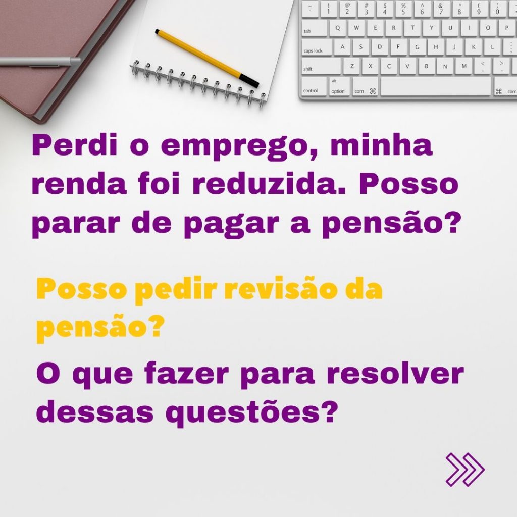 dúvidas sobre pensão alimentícia